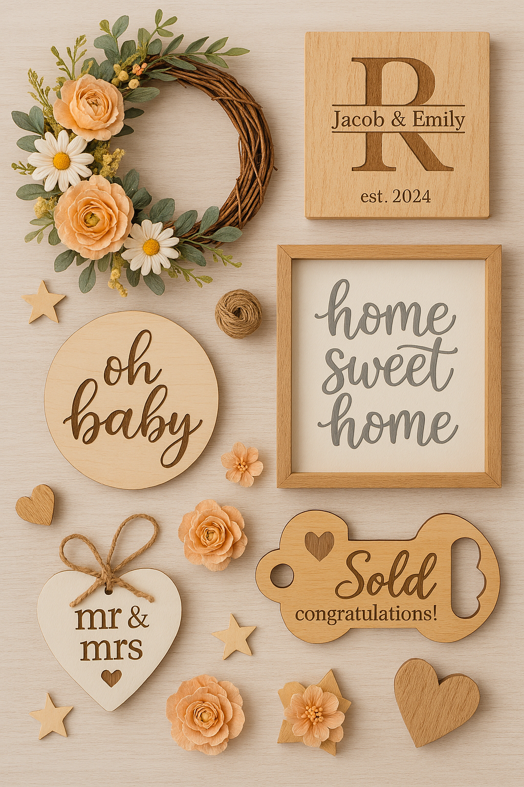 Crafts, Personalized gifts and Home Decor